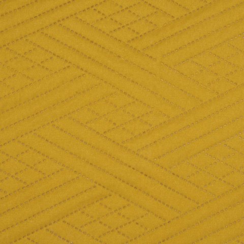 Narzuta dekoracyjna 170x210 Boni 4 musztardowa geometryczna D91 1