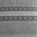 Ręcznik 70x140 Malika srebrny frotte 500g/m2 Eurofirany