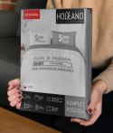 Pościel bawełniana 160x200 tata & mama nie przeszkadzać 4417 A Holland 35