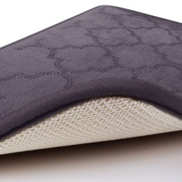 Dywanik mata 40x60 Novia Diamond foam szary Home 2023