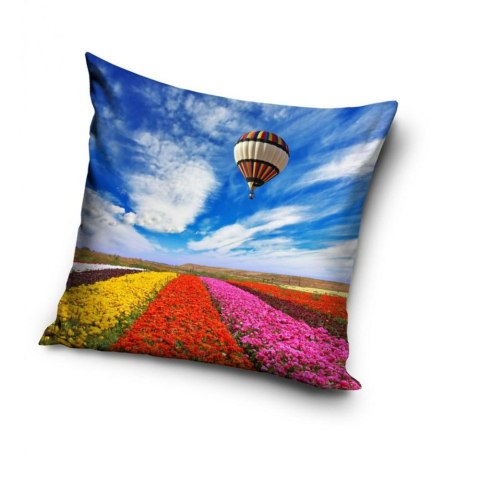 Poszewka dekoracyjna 40x40 Kwiaty Balon kolorowa C23