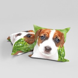 Poszewka dekoracyjna 45x45 Piesek dwustronna P028 Faro