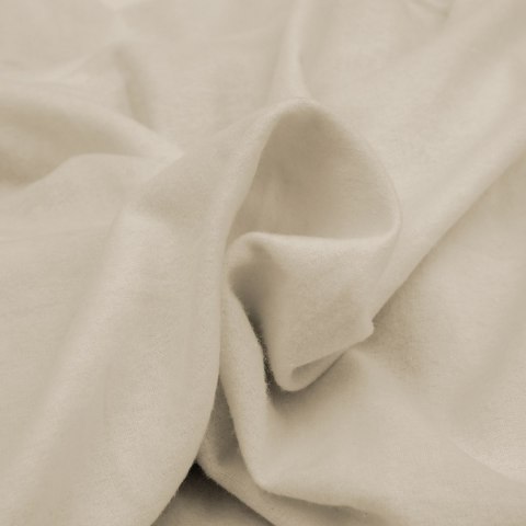 Prześcieradło flanelowe z gumką 180x200 beżowe jasne Darymex