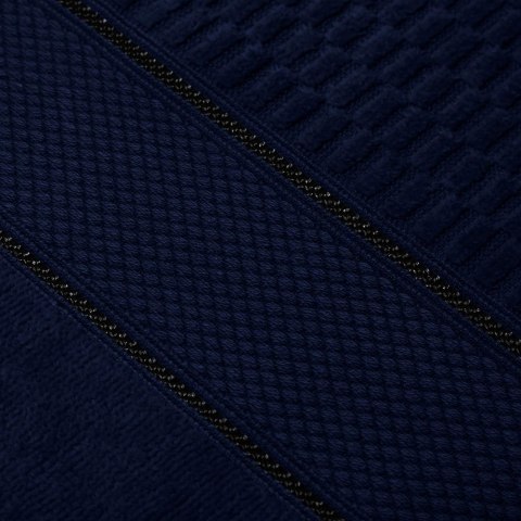 Ręcznik Peru 30x30 granatowy welurowy 500g/m2