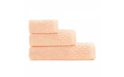 Ręcznik Carlo AG 50x100 pudrowy różowy 500 g/m2 023T Zwoltex