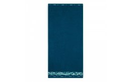 Ręcznik Grafik 50x90 turkusowy ciemny emerald 450 g/m2