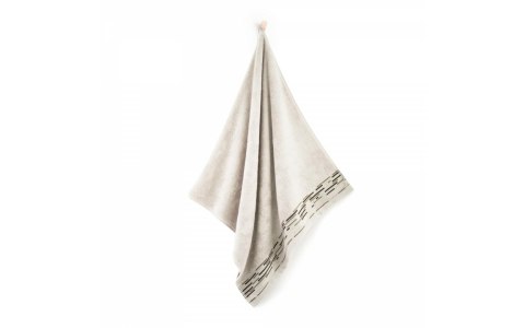 Ręcznik Grafik 70x140 beżowy kreta 8501/1/5901 450g/m2