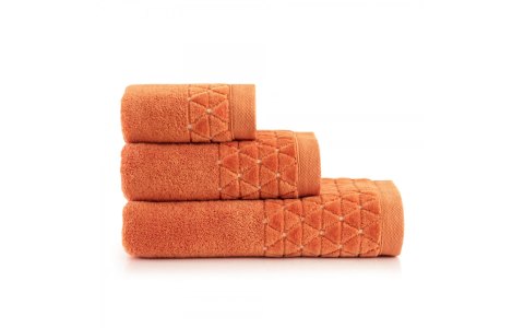 Ręcznik Oscar AB 30x50 miedziany jasny frotte 500 g/m2 Zwoltex