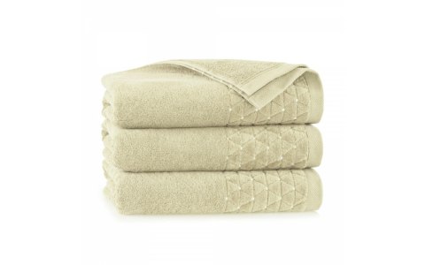 Ręcznik Oscar AB 70x140 beżowy jasny frotte 500 g/m2 Zwoltex