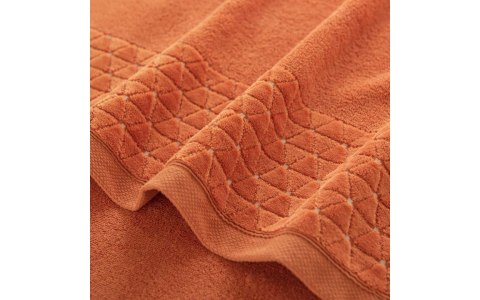 Ręcznik Oscar AB 70x140 miedziany jasny frotte 500 g/m2 Zwoltex