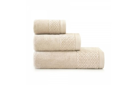 Ręcznik Primavera 30x50 beżowy jasny 450 g/m2 Zwoltex 23