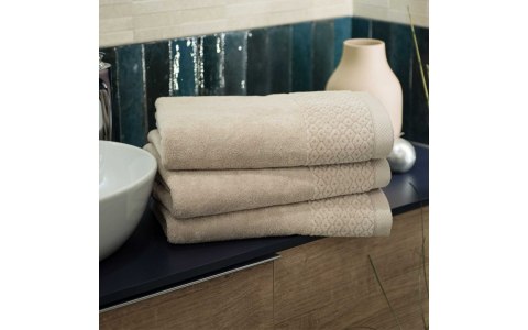 Ręcznik Primavera 50x90 beżowy jasny 450 g/m2 Zwoltex 23