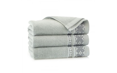 Ręcznik La Boca 70x140 szary frotte 420 g/m2 Zwoltex 23