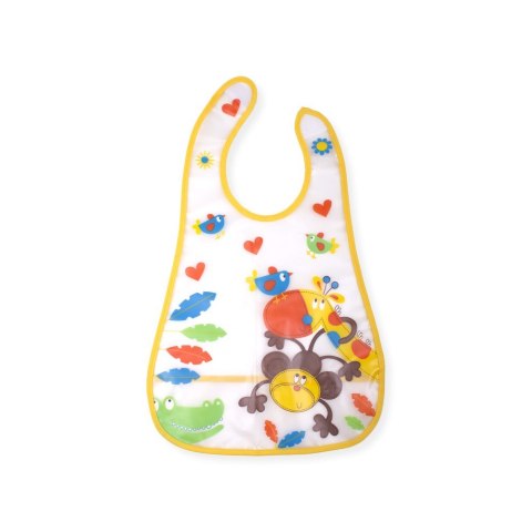 Śliniak dziecięcy wodoodporny niebieski żółty 2szt.