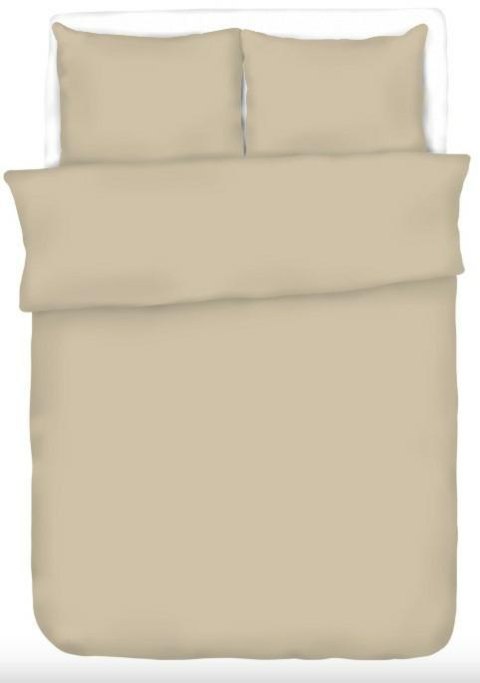 Prześcieradło flanelowe 160x200 beżowe jasne 15 jednobarwne