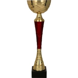 Puchar metalowy złoto-burgundowy TUMA RD
