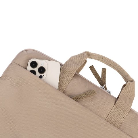Tucano Smilza Super Slim Bag - Torba MacBook Air 15" / Air / Pro 13" / Notebook 13" / 14" (beżowy)