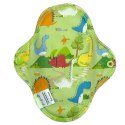 MAŁA S Podpaska wielorazowa bambusowa - DINOZAURY