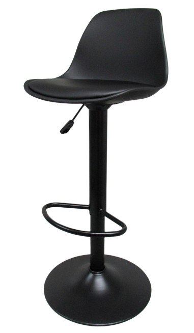 Hoker D4B Krzesło Barowe Fotel obrotowy Ekoskóra Regulowana wysokość