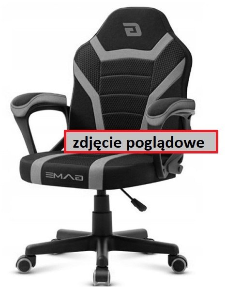 Fotel obrotowy do biurka MARIO BLACK ALCANTARA