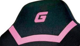 Fotel obrotowy do biurka MARIO PINK ALCANTARA