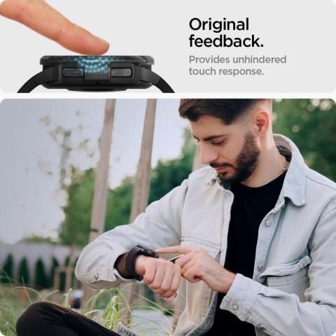 Spigen GLAS.TR EZ FIT 2-Pack - Szkło hartowane do Samsung Galaxy Watch 6 Classic 47 mm (2 szt)