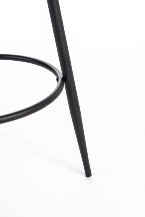 Krzesło barowe ASTI BLACK VELVET hoker