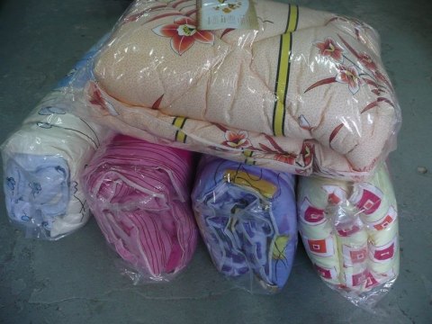 Kołdra silikonowa 200x220 drukowana Karo (kolor/wzór dobierany losowo)