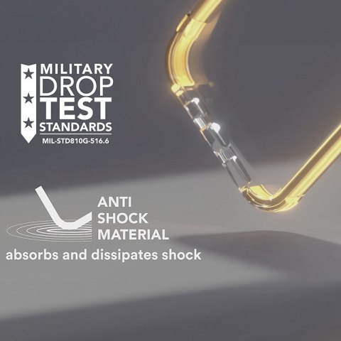 Cellularline Clear Strong - Etui iPhone 15 Pro Max z ochroną antybakteryjną (przezroczysty)