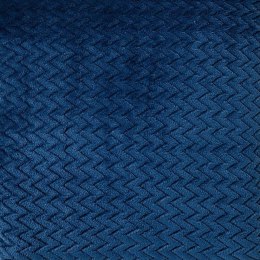 Koc narzuta z mikrofibry 160x200 Traffic granatowy 50 pled zygzak