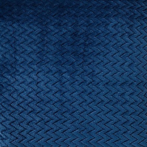 Koc narzuta z mikrofibry 160x200 Traffic granatowy 50 pled zygzak