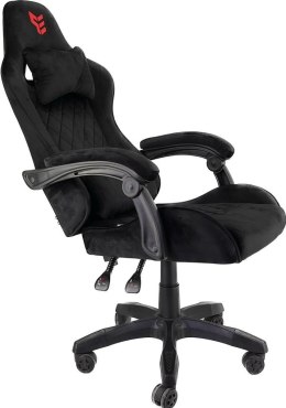 Fotel obrotowy gamingowy HERO POKER ST BLACK ALCANTARA