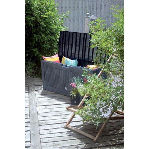 SKRZYNIA OGRODOWA 310L BRĄZ BOXE RATO