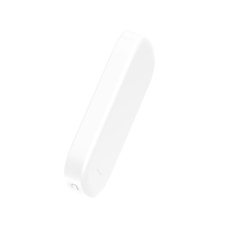 Crong MagSpot Power Bank - Bezprzewodowy power bank z MagSafe 5000mAh, USB-C 20W PD (biały)