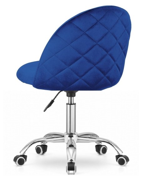 Krzesło obrotowe GLORIA OFFICE BLUE VELVET