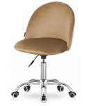 Krzesło obrotowe GLORIA OFFICE SAND VELVET