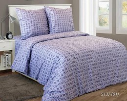 Pościel bawełniana 160x200 5137/1 Marokańska fioletowa wrzosowa Luxury 01