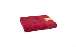 Ręcznik Aqua 70x140 bordowy frotte 500 g/m2 Faro