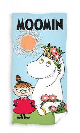 Ręcznik dziecięcy 70x140 Muminki plażowy bawełniany C24
