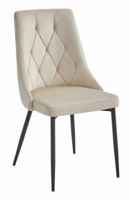 Krzesło IMOLA - beż aksamit x 3
