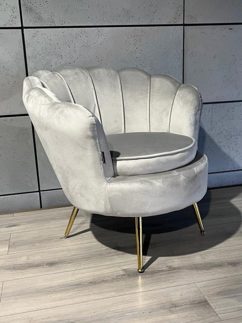 Krzesło tapicerowane DONNA VELVET VIOLET