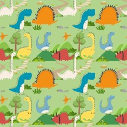 Pieluszka z kieszonką noworodkowa 3-7kg - DINOZAURY