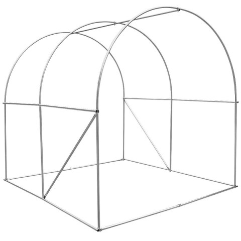 SZKLARNIA TUNEL OGRODOWY 200x200x200CM ZIELONY