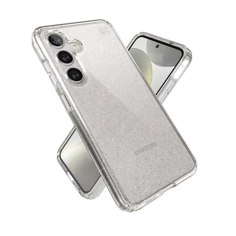 Speck Presidio Lux Glitter - Etui Samsung Galaxy S24 (Clear / Gold Glitter)
