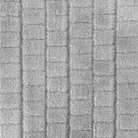 Koc narzuta z mikrofibry 200x220 Cindy 2 srebrny