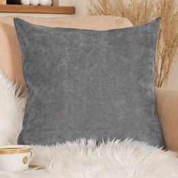 MILAS Poszewka dekoracyjna, 50x50cm, kolor 796 szary - szyta w Polsce MILAS0/POP/796/050050/1
