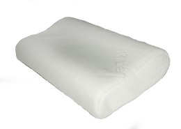 Poduszka 30x50 profilowana z pianką termoelastyczną poszewka bambusowa K Pościelowe wyroby rehabilitacyjne