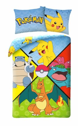 Pościel bawełniana 140x200 Pokemon poszewka 70x90 Kids 12 Halantex