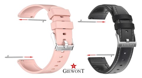 Teleskop Giewont stalowy do smartwatchy 22 mm GWT22