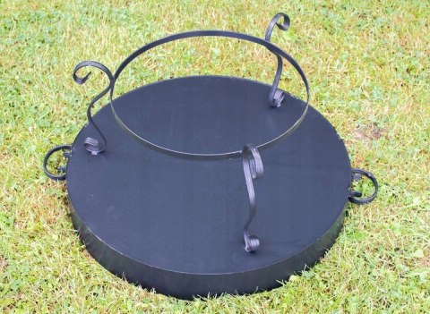 PALENISKO OGRODOWE GRILL MISA STALOWA 80cm